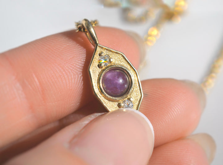 Rolling Orb Fidget Charm - Gold