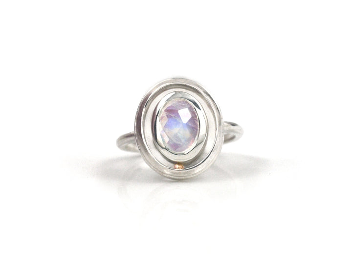 Orbit Ring in Moonstone