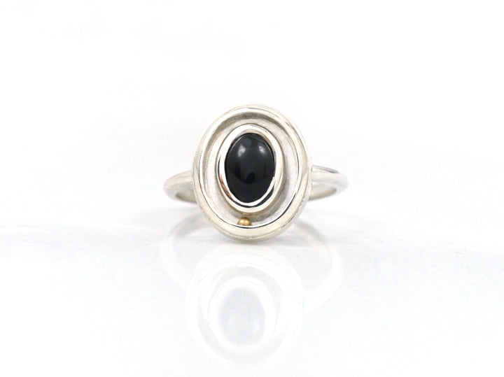 Orbit Ring in Onyx