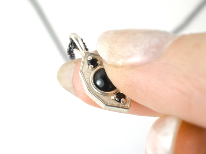 Rolling Orb Fidget Charm - Silver