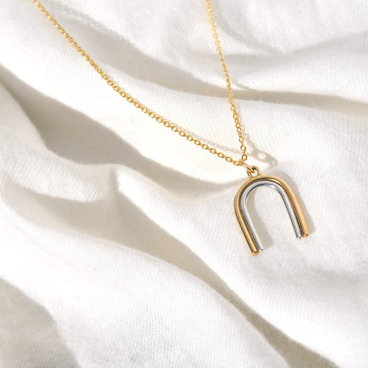Arcos 2-Tone Necklace