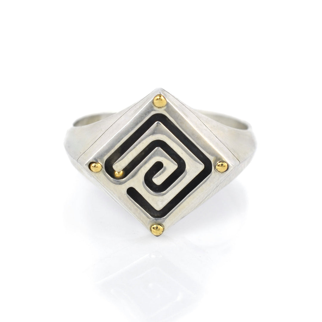 Maze Orbit Signet