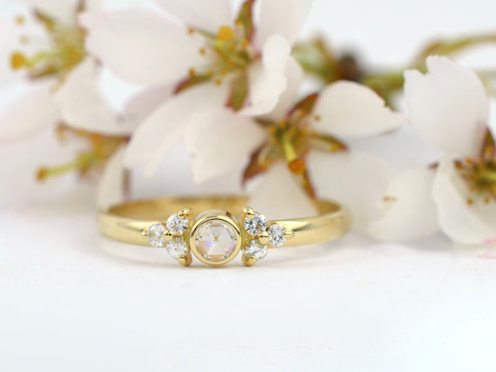 Moissanite Mini Ring