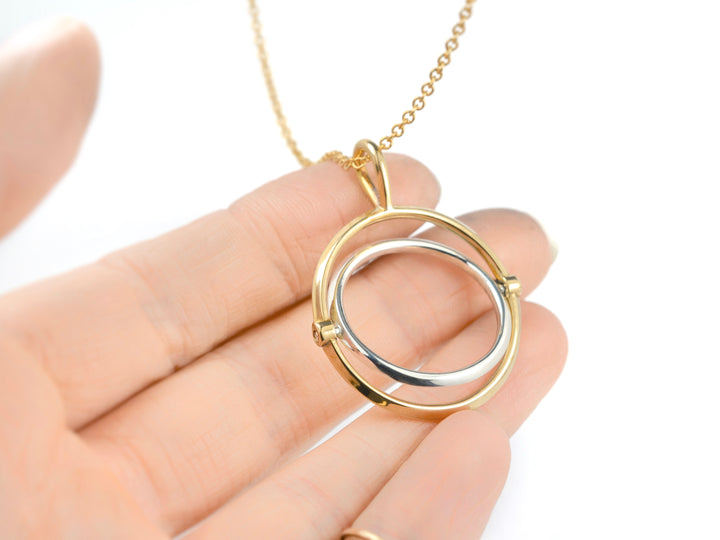 Large Spinner Fidget Necklace