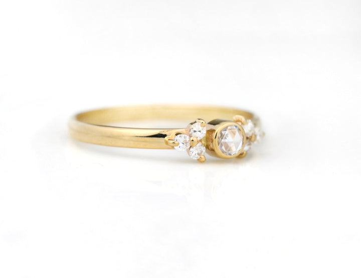 Moissanite Mini Ring