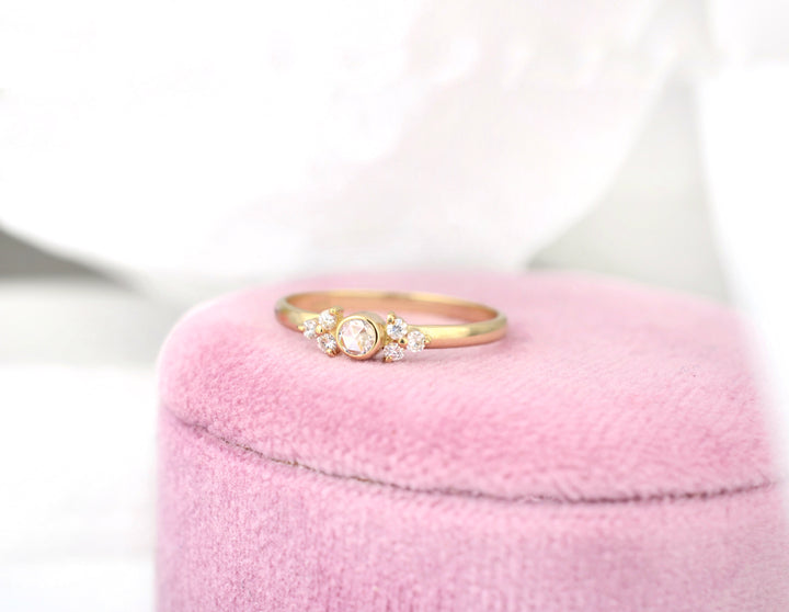 Moissanite Mini Ring