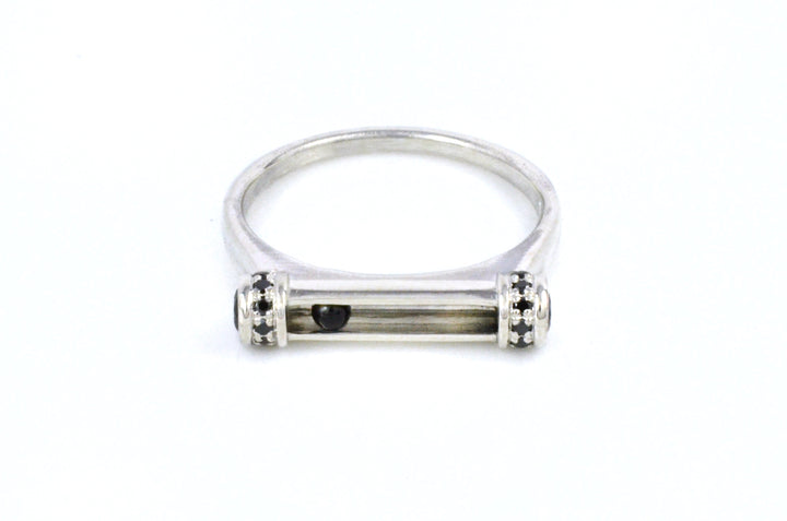 Pipeline Ring in Onyx