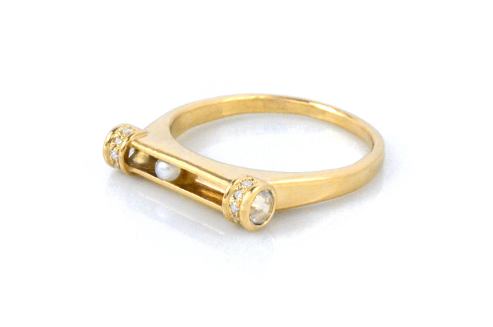 Pipeline Ring in Pearl