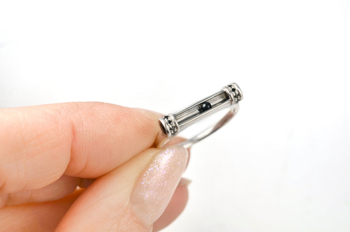 Pipeline Ring in Onyx