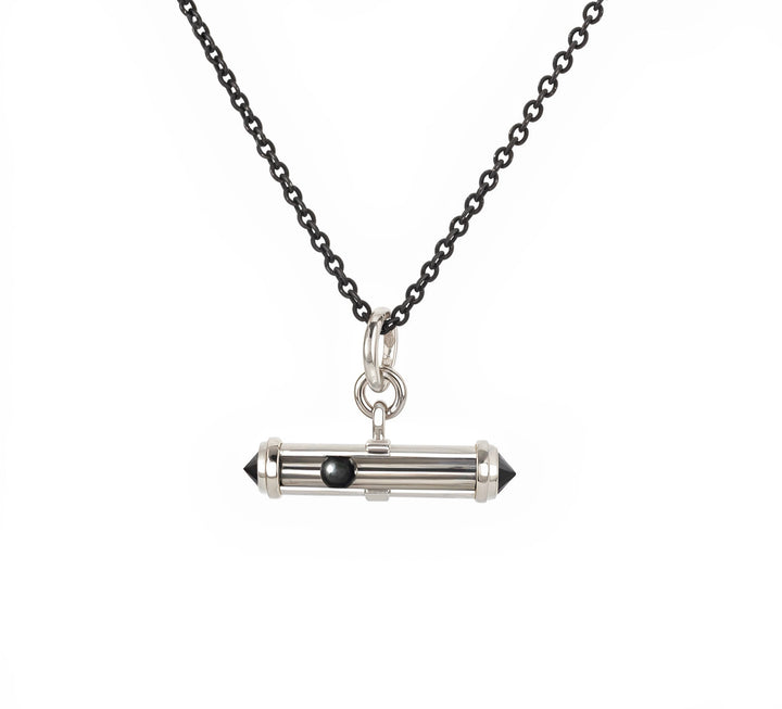 Pipeline T-Bar Pendant - Silver