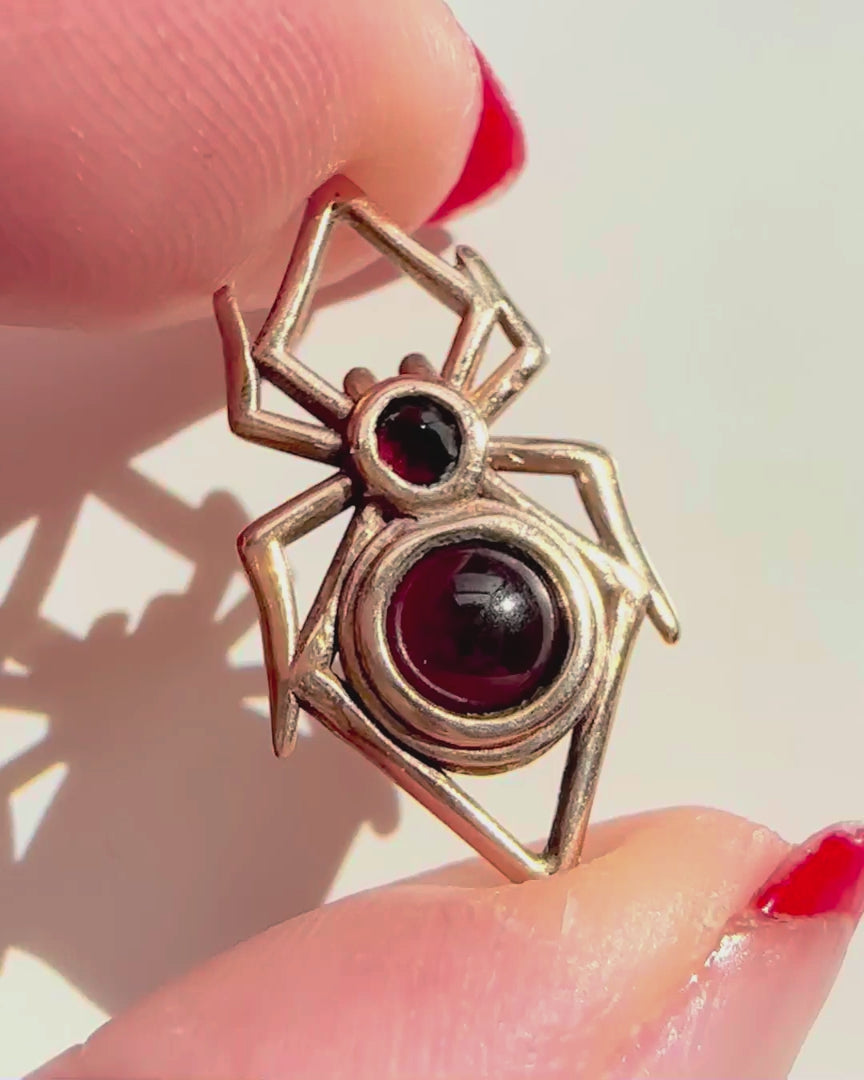 Orb Weaver Spider Charm 🕷️