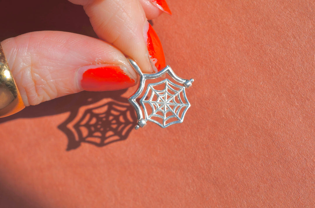 Spider Web Spinner Charm 🕸️