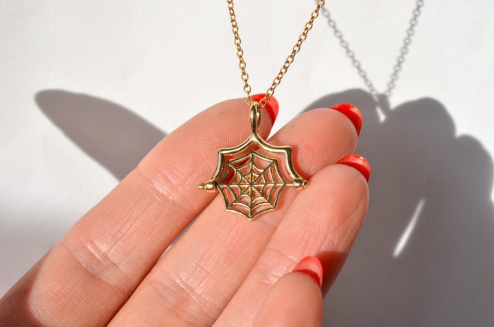 Spider Web Spinner Charm 🕸️