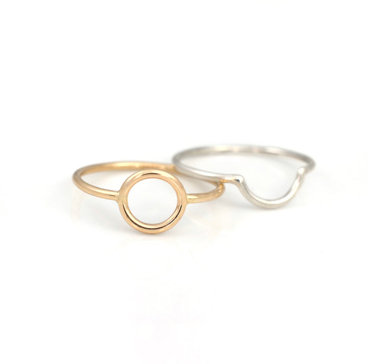 Sun and Moon Nesting Rings