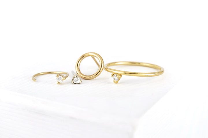 Diamond Perch Ring