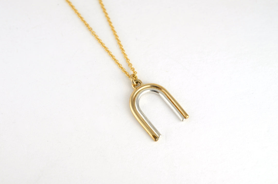 Arcos 2-Tone Necklace