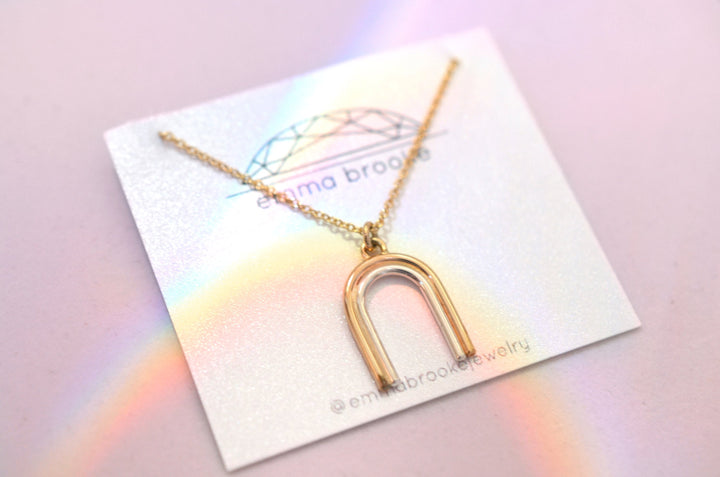 Arcos 2-Tone Necklace